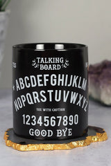 Taza con forma de tablero parlante