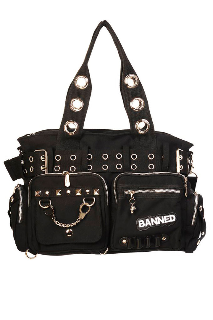 Resist Handcuff Handbag [BLACK/BLACK]