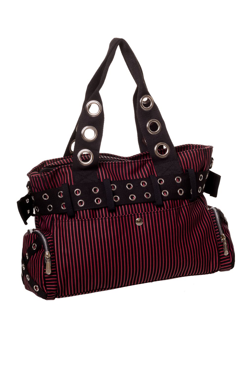 Resist Handcuff Handbag [BLACK/RED]