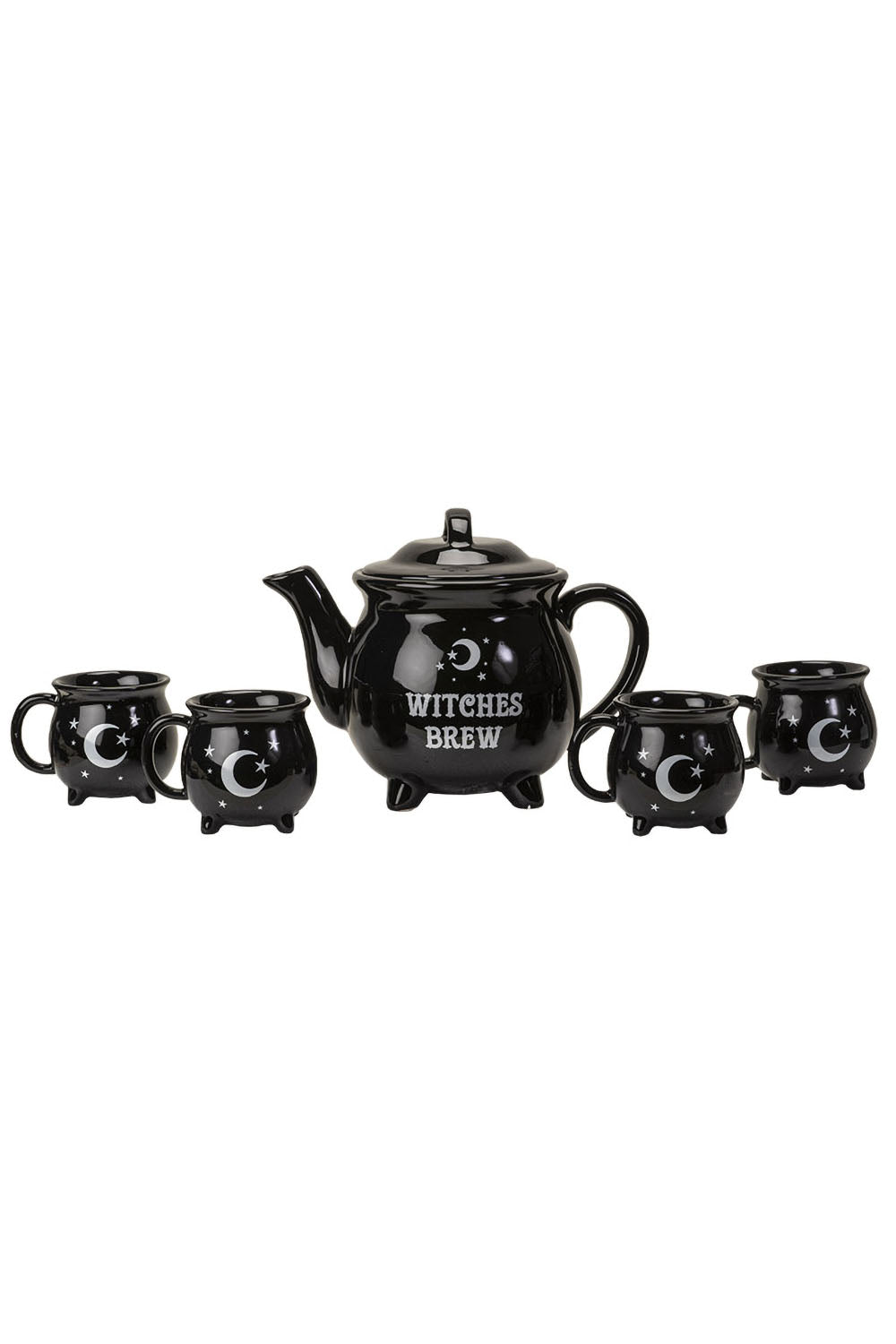 Juego de té de brebaje de brujas