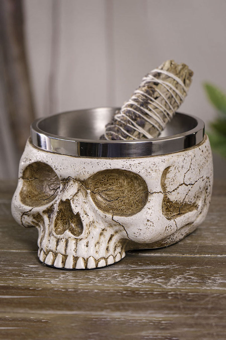 Skull Smudge Bowl