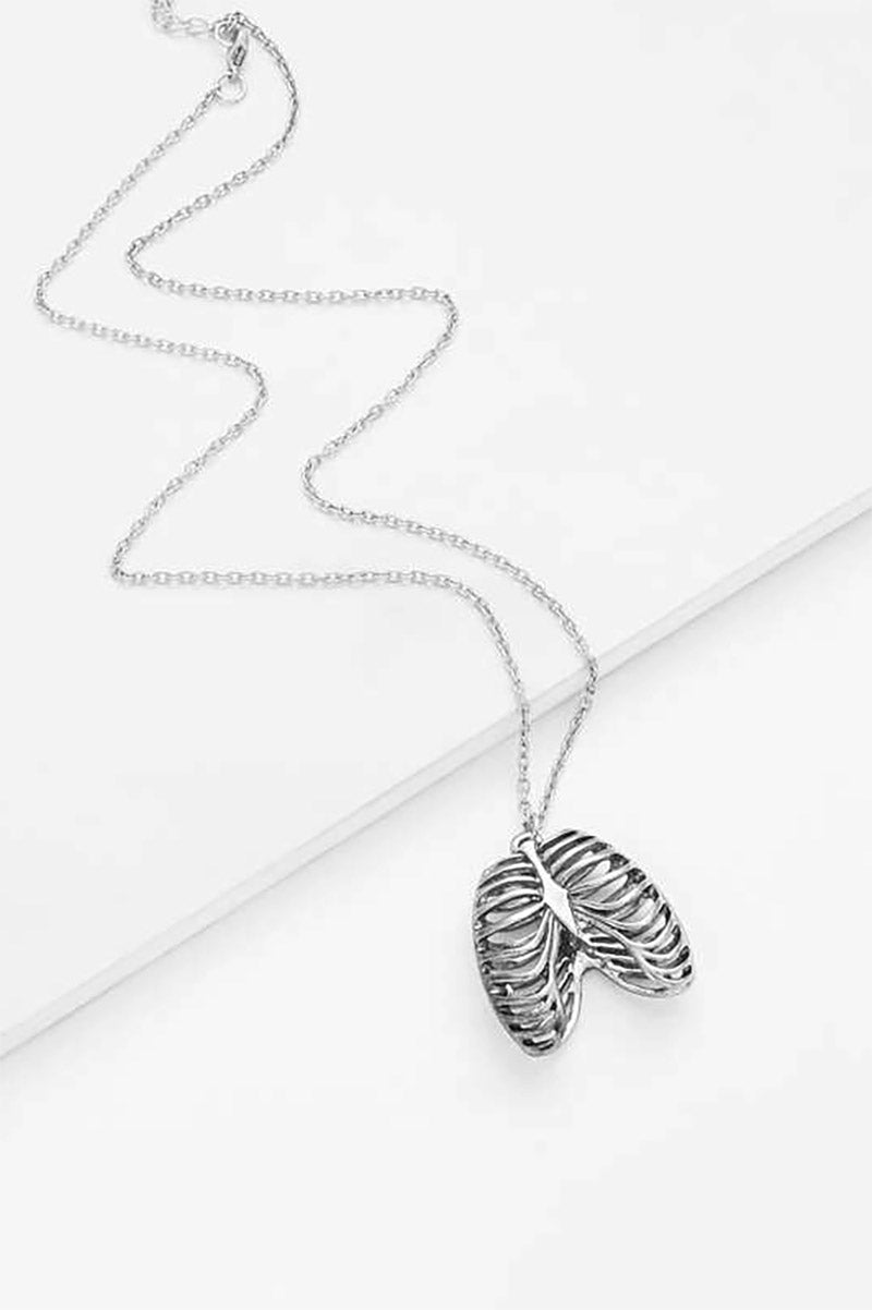 Laid to Rest Ribcage Necklace
