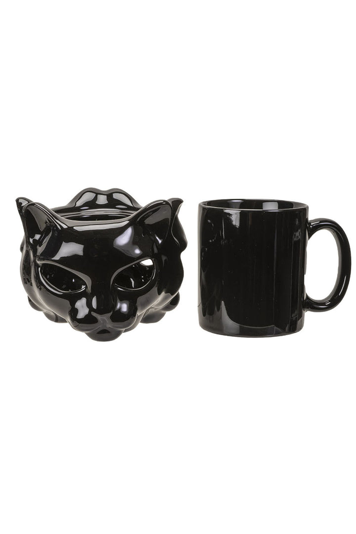 Cat Tea Light Mug Warmer [W/ Mug]