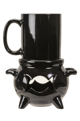 Triple Moon Cauldron Tea Light Mug Warmer [W/Mug]