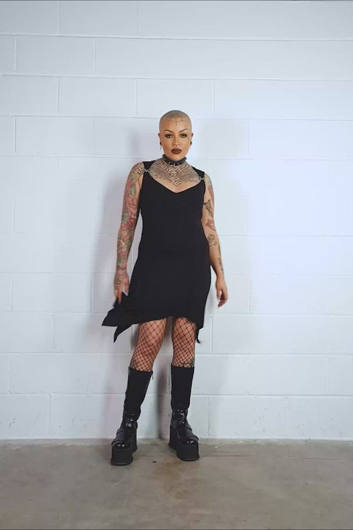 Lawless Lace-Up Dress