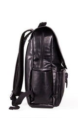 Vegan Leather Skull Backpack