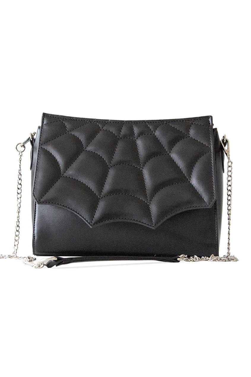 spiderweb shoulder bag