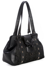 Bolso de mano Maplesage [NEGRO]