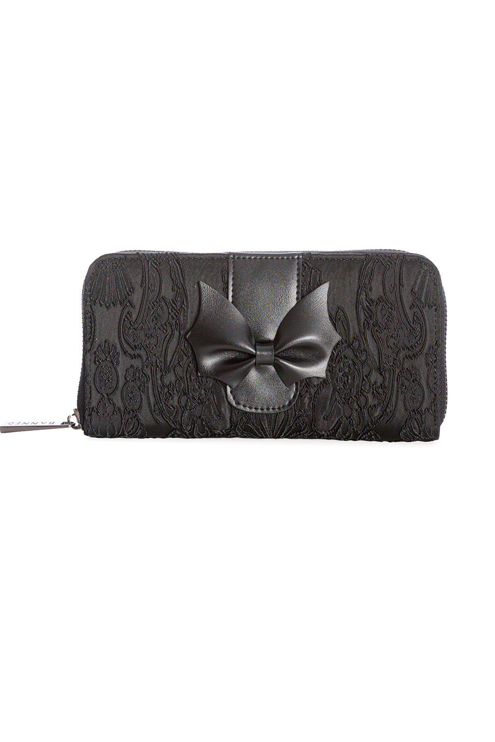 Darkling Bat Bow Wallet [BLACK]