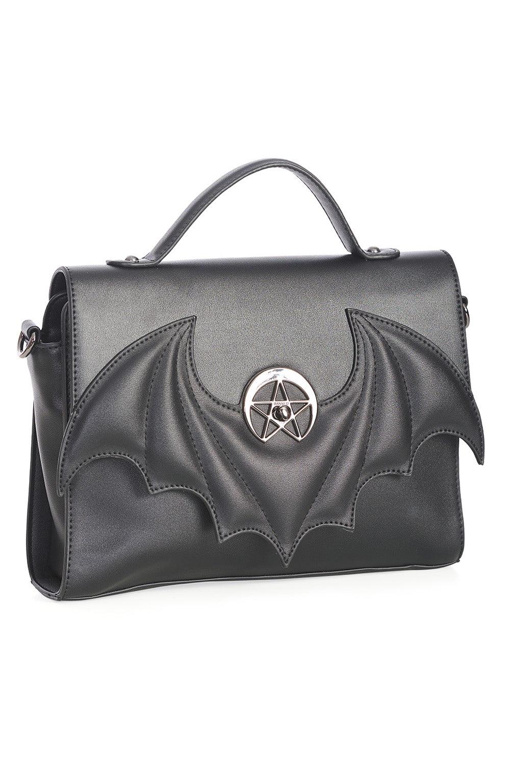 Banned Apparel Bat Religion Crossbody Bag - VampireFreaks