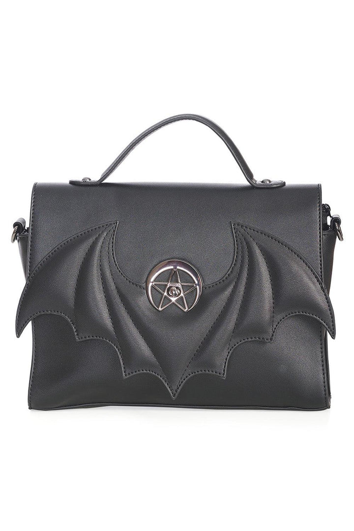 Banned Apparel Bat Religion Crossbody Bag - VampireFreaks