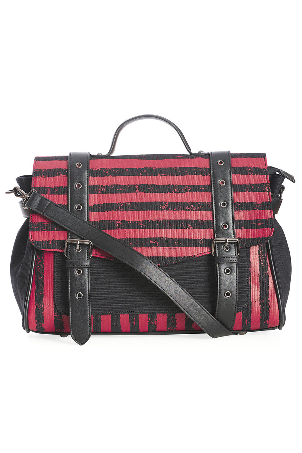 Kreepy Krueger Striped Bag [RED/BLACK] – VampireFreaks