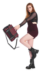 Kreepy Krueger Striped Bag [RED/BLACK]
