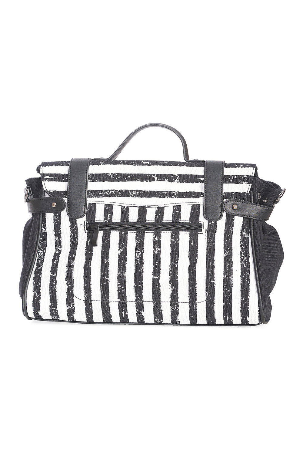 Spirit Summoner Striped Bag [BLACK/WHITE]