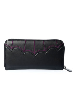 Batwing Wallet [BLACK/PURPLE]