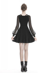 Spell School Puffed Sleeve Dress