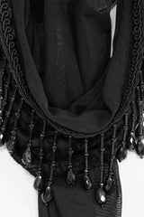Netherworld Draped Shoulder Top