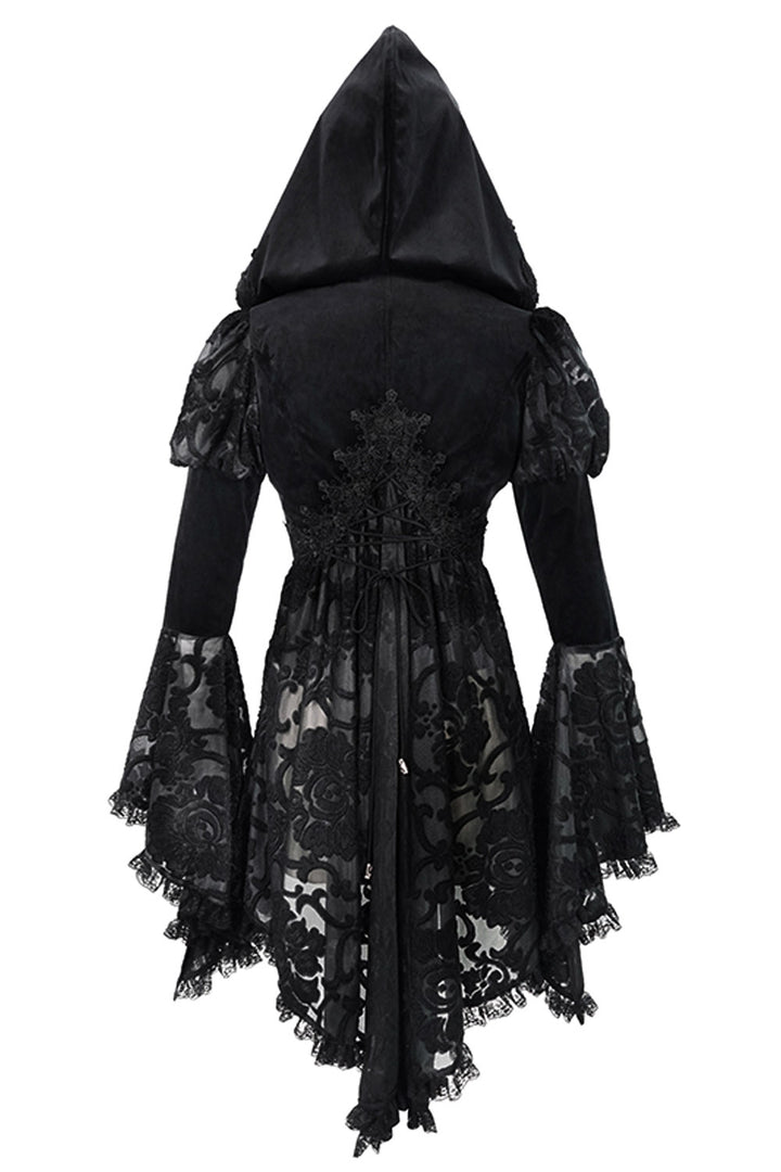 Witcheress Floral Lace Tailcoat