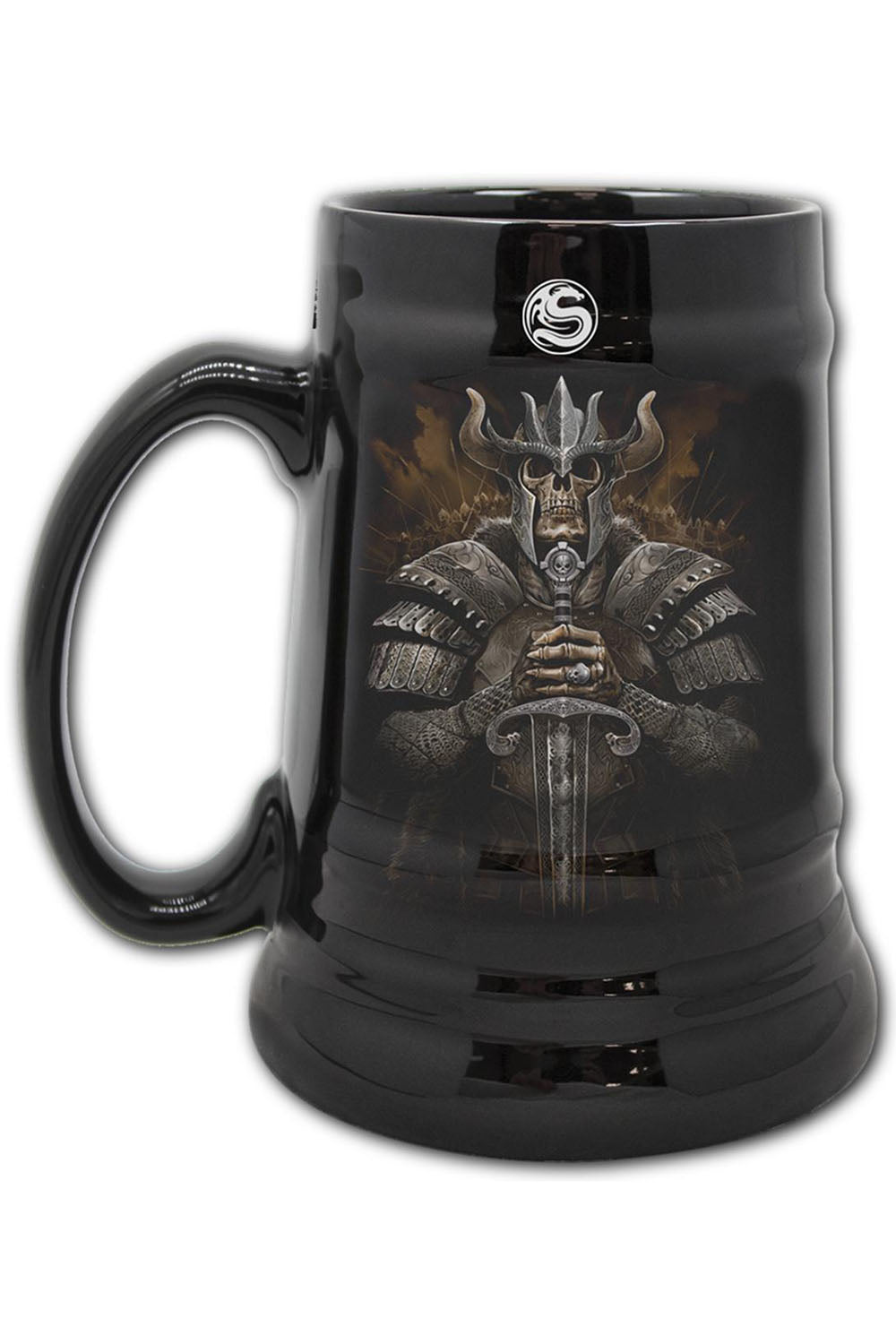 Viking Warrior Ceramic Beer Stein