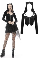 Scaredy Cat Crop Top