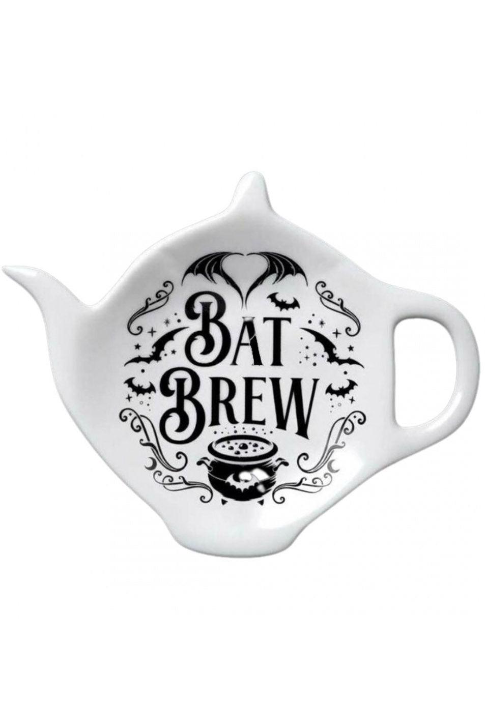 Alchemy Bat Brew Tea Bag & Spoon Rest - VampireFreaks