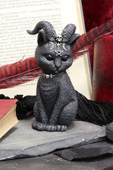 Pawzuph gehörnte Katzenfigur