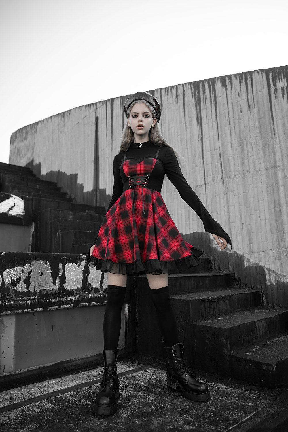 Punk Rave Criminally Cute Punk Dress - VampireFreaks