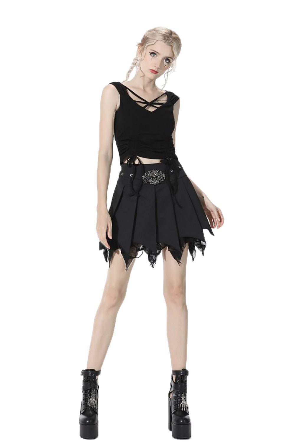 Witch Hunt Pleated Skirt
