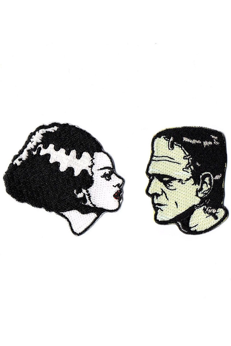 True Love's Dead Kiss Bride & Frank Patch Set [Glows in the Dark]