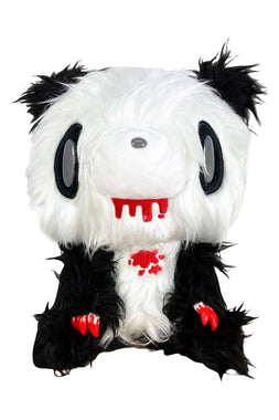 Fluffy Black & White Gloomy Panda Bear Plush Toy