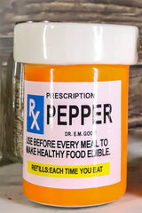 RX Pill Bottles Salt & Pepper Shakers