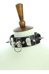 Plated Hate Spiked Choker