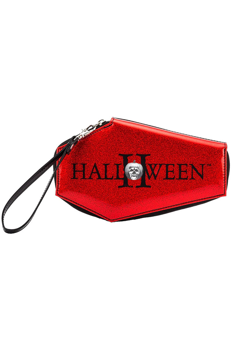 Halloween Michael Myers Glitter Coffin Wallet