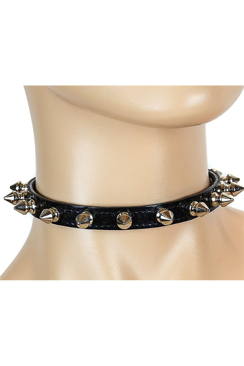 Spiked Collar w/ Buckle closure - Vampirefreaks Store
