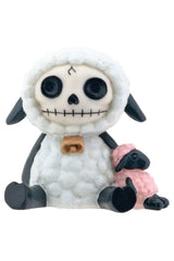 dead sheep goth statue toy figurine 