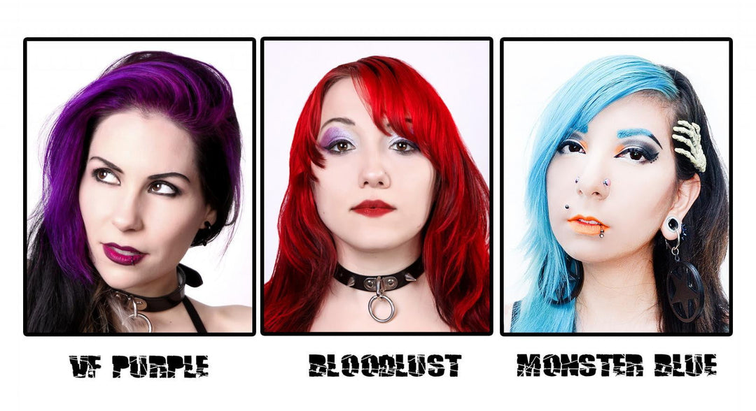4. Monster Blue Lunatik Hair Dye Review - wide 6