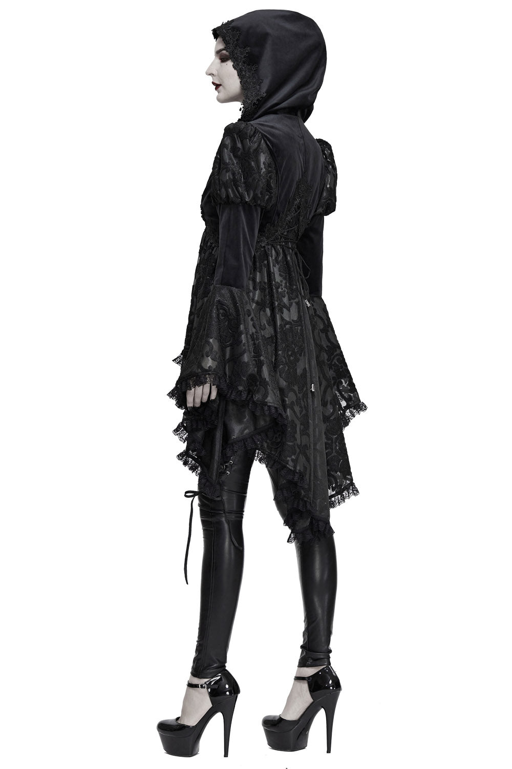 Witcheress Floral Lace Tailcoat