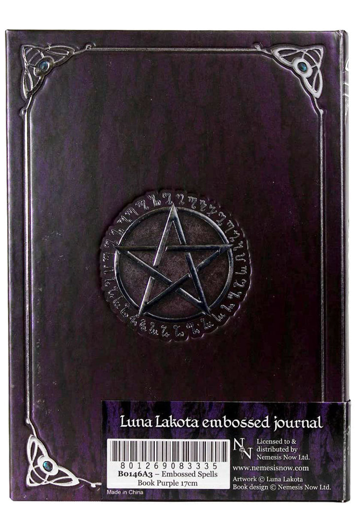 Purple Spell Book Journal - Vampirefreaks Store