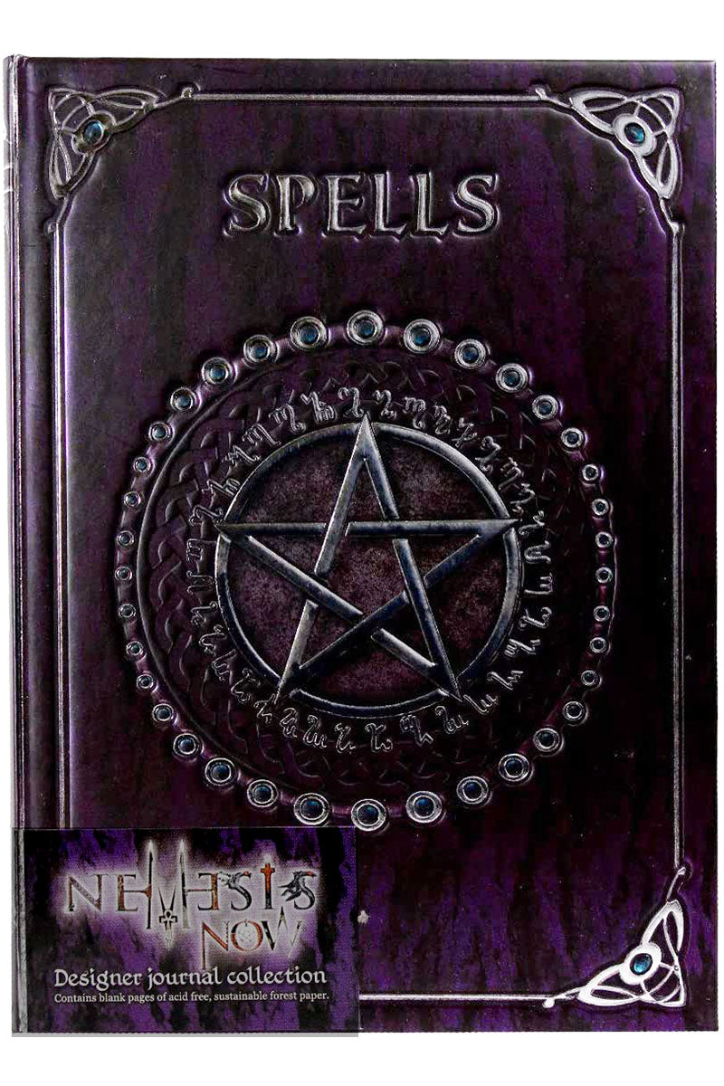 Purple Spell Book Journal - Vampirefreaks Store