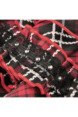 Punk Cupcake Plaid Skirt