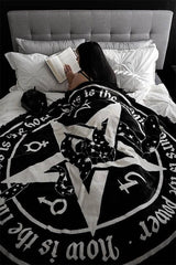 Witchy Runde Decke