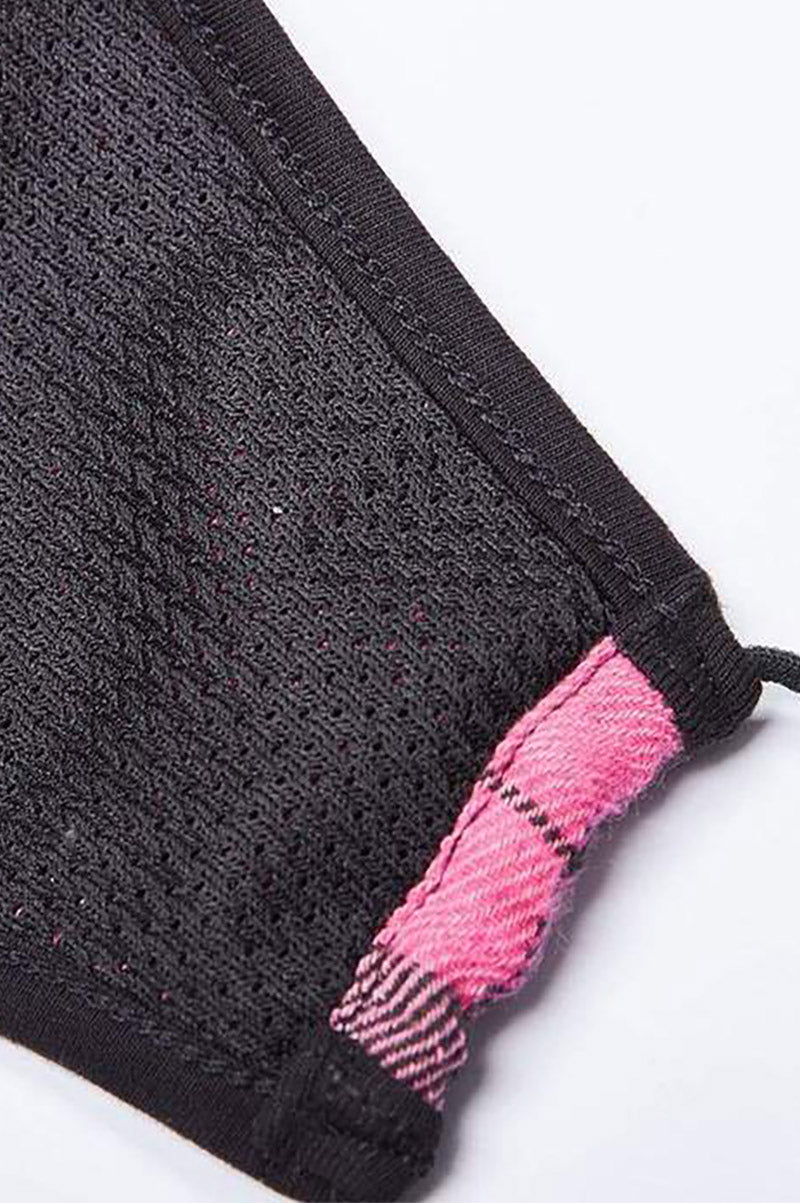 Plaid Company Punk Face Mask