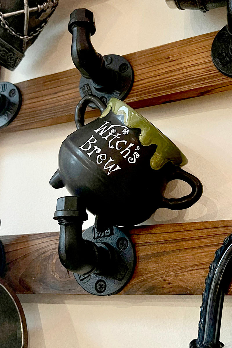 Witch's Brew Oozing Cauldron Mug