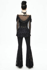 Netherworld Draped Shoulder Top