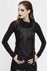 Midnight Mage Tattered Top