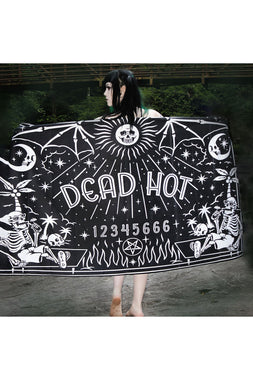 Dead Hot Ouija Rectangle-Shaped Beach Towel