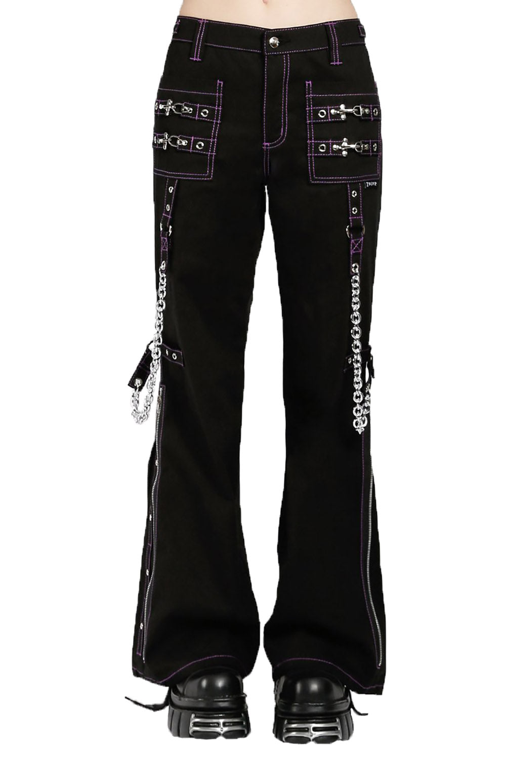 Tripp NYC Night Pants [Black/Purple]