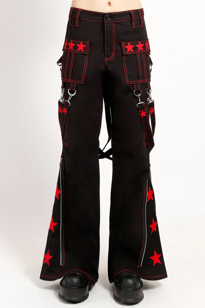 Tripp NYC Rock Star Pants [Black/Red]