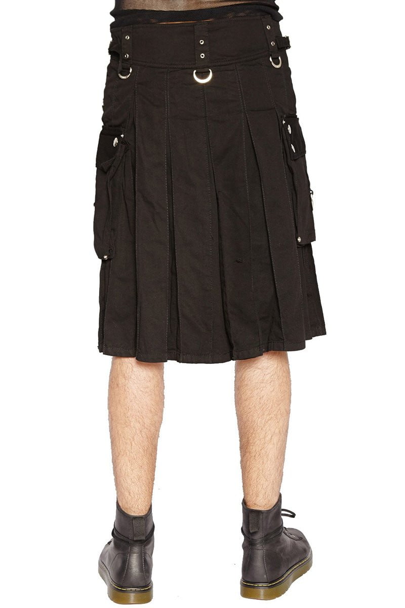 Tripp Super Utility Kilt - Black - Vampirefreaks Store