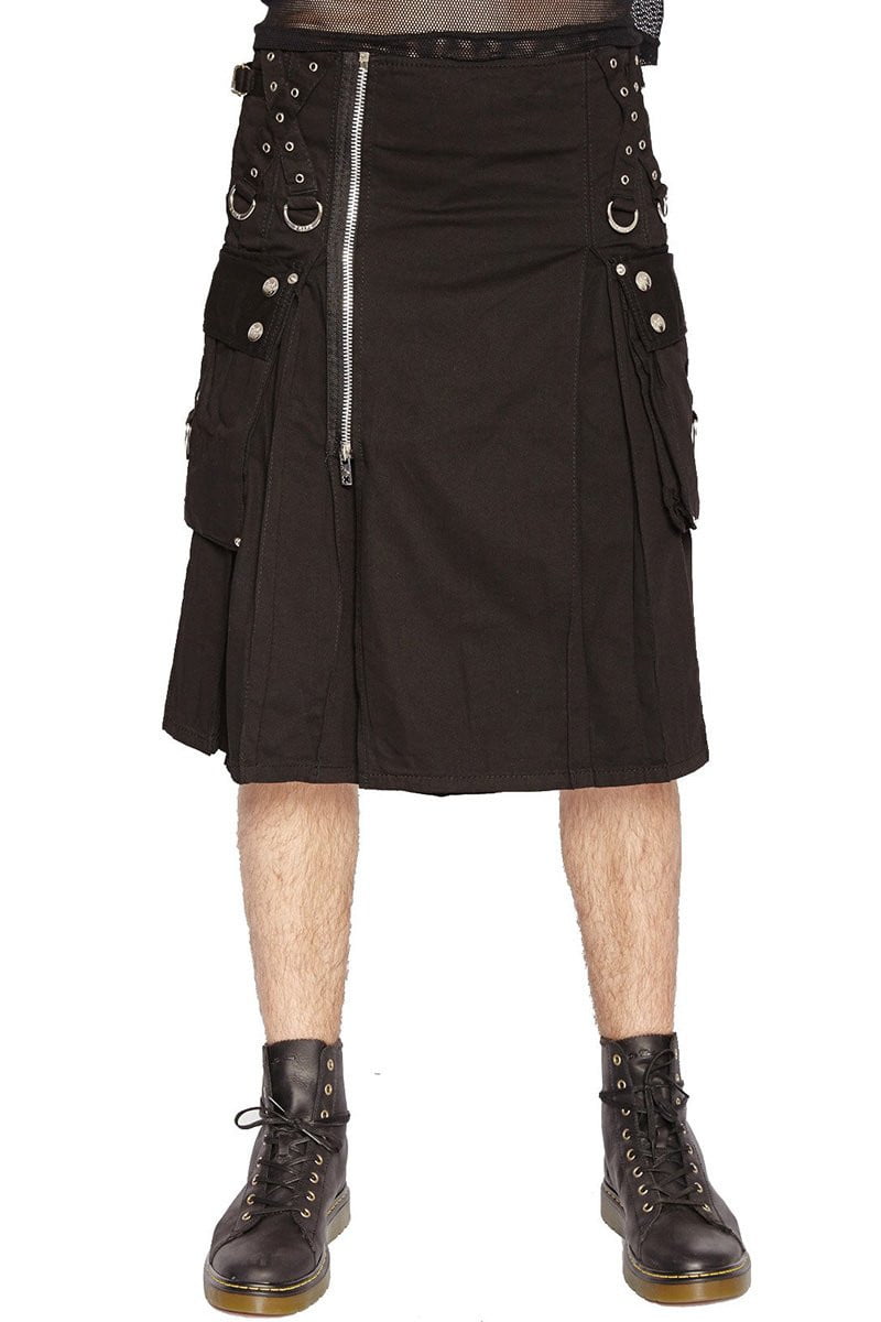 Tripp Super Utility Kilt - Black - Vampirefreaks Store